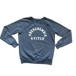 Abercrombie & Fitch women’s Slate blue Crewneck Sweatshirt, soft, cozy, size XS